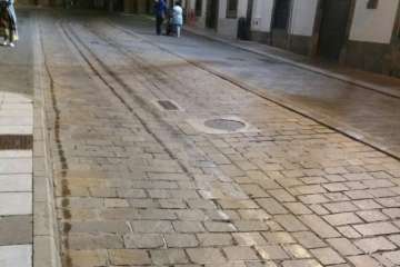  San Juan, limpio tras la romería ofrenda (Foto TA)